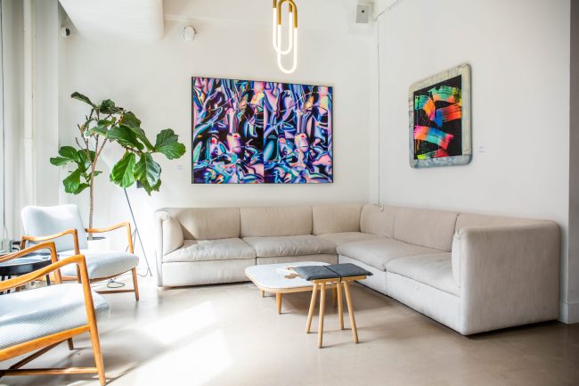 Blender Workspace in NoMad, Manhattan, NYC. Check it out on explore.upflex.com